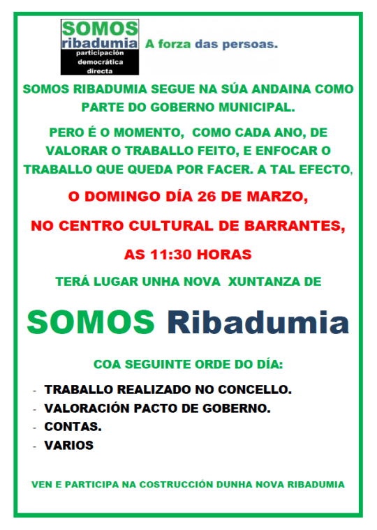 foto cartel asemblea