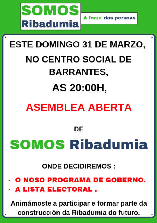 cartel asemblea marzo
